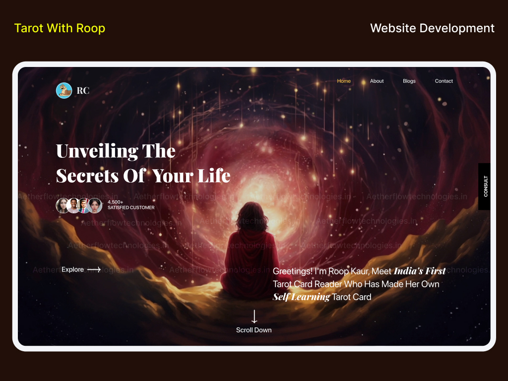 Tarot with roop Portfolio