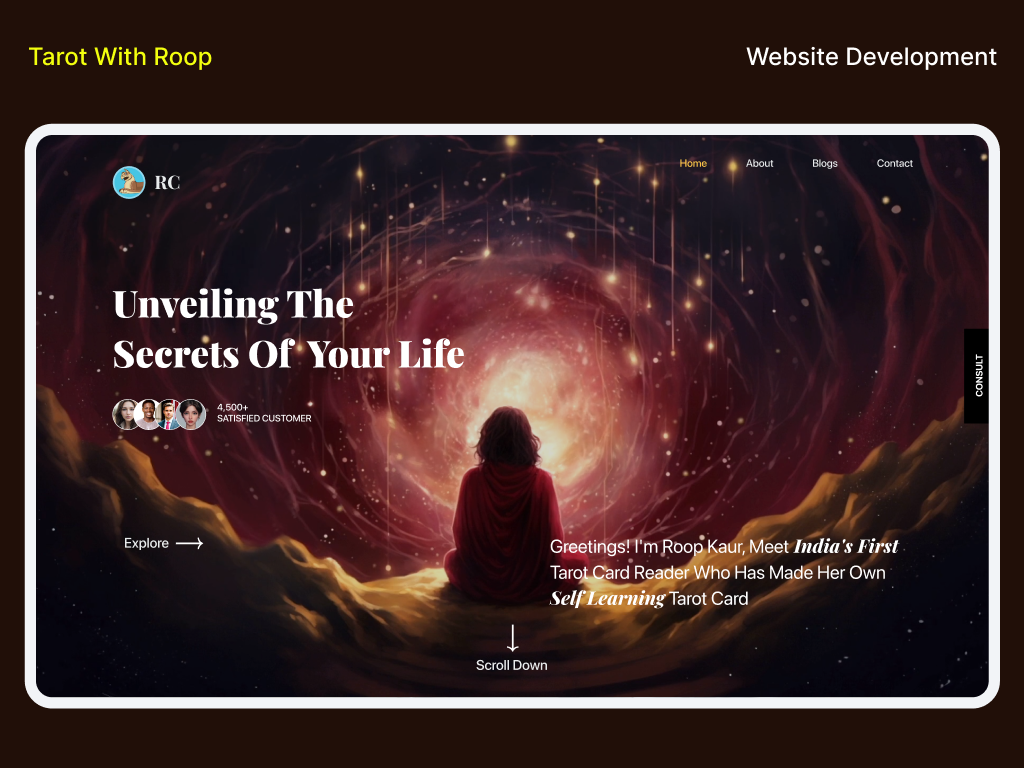 Tarot with roop Portfolio